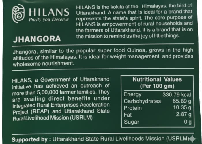 Barnyard Millet (Jhangora) thumbnail 2