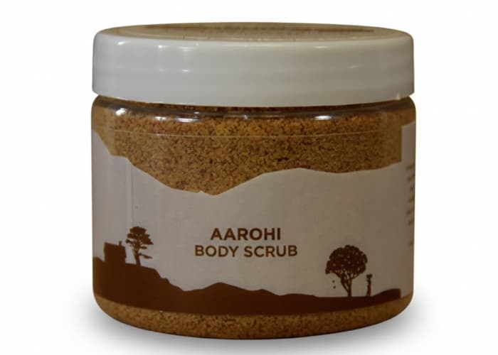 Apricot Scrub - Authentic Pahadi Product from Uttarakhand Himalayas | Buransh Tales