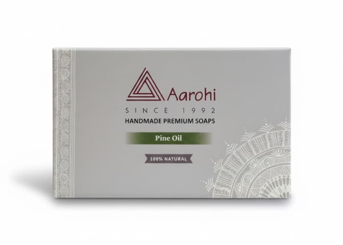 Handmade Charcoal Pine Soap - Authentic Pahadi Product from Uttarakhand Himalayas | Buransh Tales