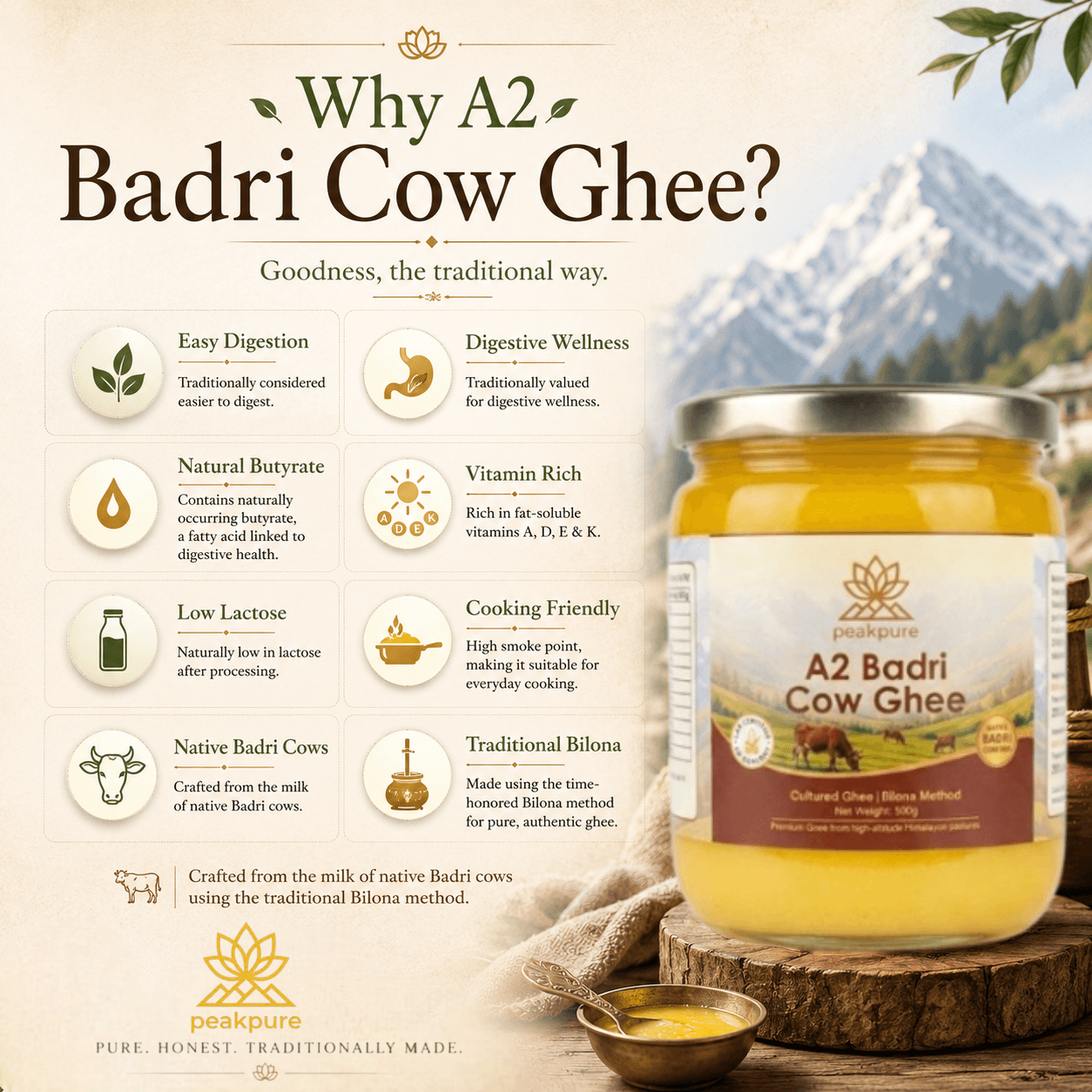 A2 Badri Cow Ghee thumbnail 5