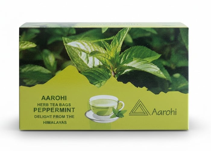 Peppermint - ₹200 Peppermint - Authentic Himalayan Herbal Teas from Uttarakhand Himalayas | Buy Online at Buransh Tales