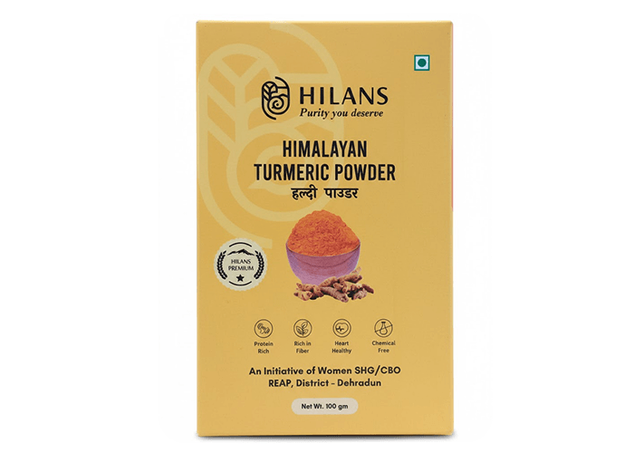 Himalayan Turmeric Powder - ₹50 Himalayan Turmeric Powder - Authentic Pahadi Spices & Salts from Uttarakhand Himalayas | Buy Online at Buransh Tales