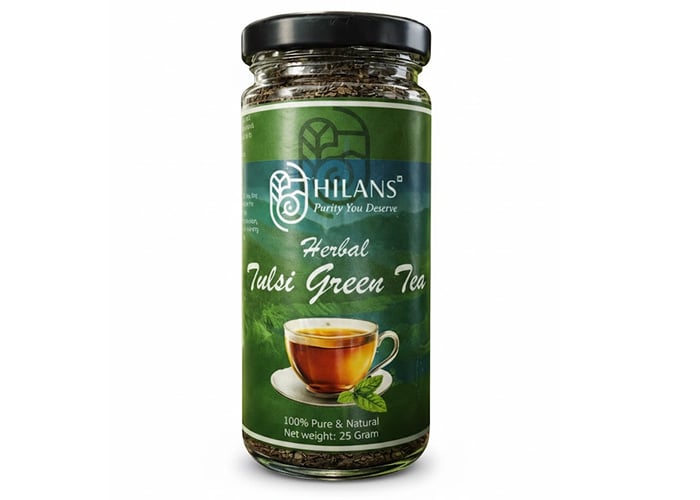 Hilans Herbal Tulsi Green Tea – Purity you deserve - ₹210 Hilans Herbal Tulsi Green Tea – Purity you deserve - Authentic Himalayan Herbal Teas from Uttarakhand Himalayas | Buy Online at Buransh Tales