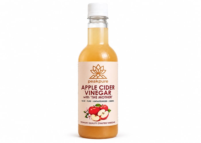 PeakPure Apple Cider Vinegar with the Mother - ₹250 PeakPure Apple Cider Vinegar with the Mother - Authentic Organic Foods & Beverages from Uttarakhand Himalayas | Buy Online at Buransh Tales